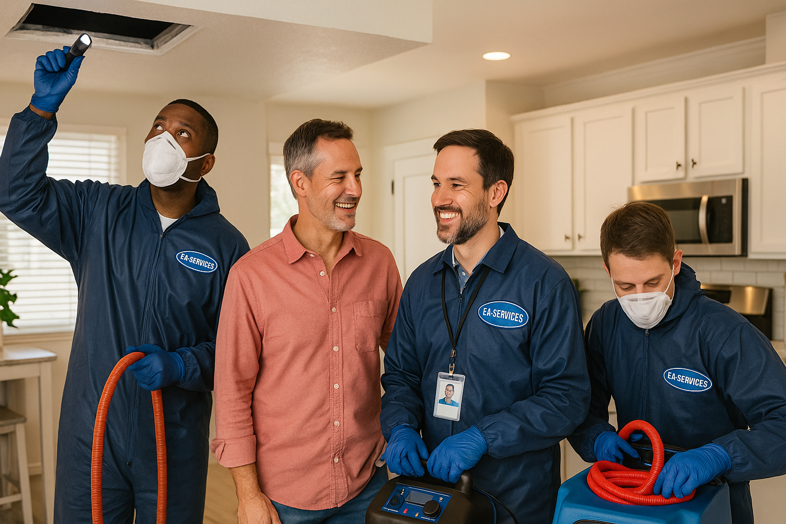 Professional cleaning team working in Desert View Phoenix